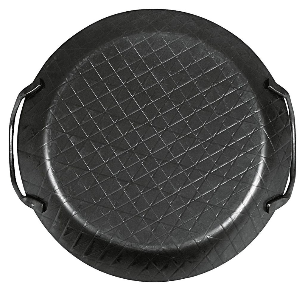 Turk 65928, Rund, Allzweckpfanne, Schwarz, Eisen, 28 cm, Produktbild 