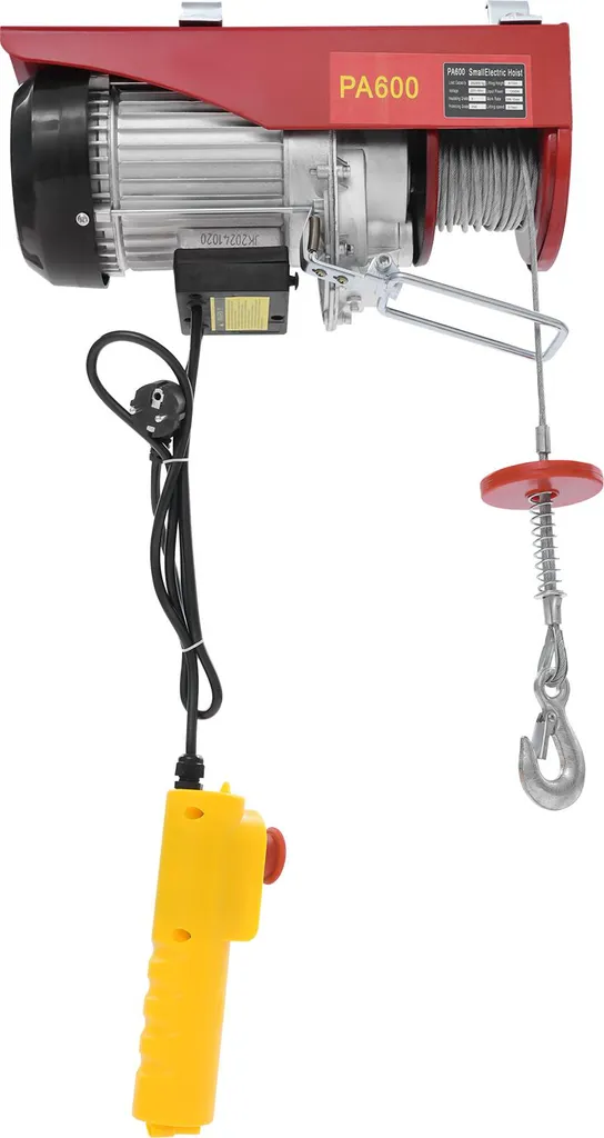 Treuil électrique 600kg avec câble en acier robuste pour levage vertical - 3