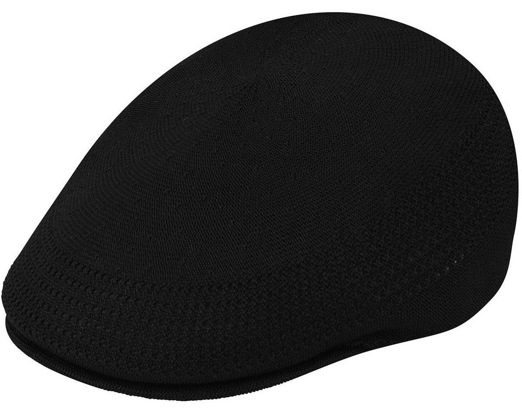 Kangol leichte luftige Flatcap Tropic Ventair 507 in schwarz