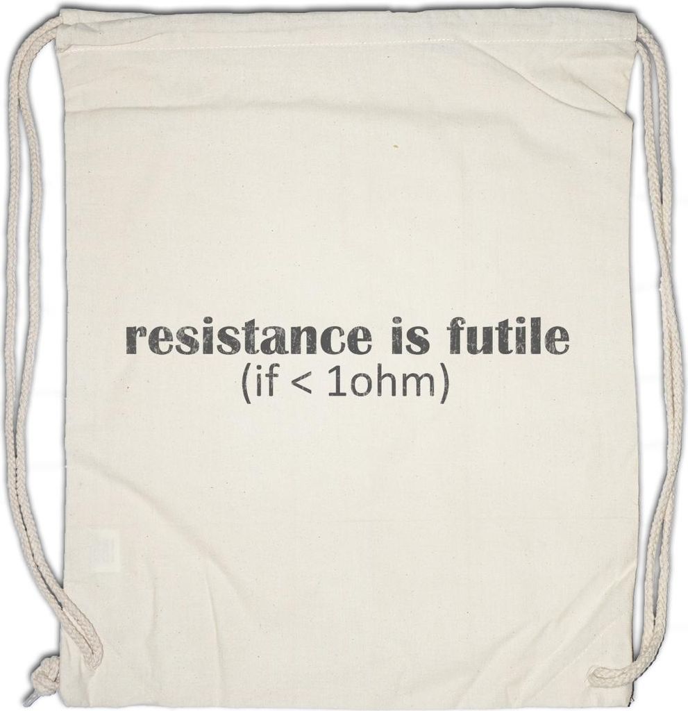 Urban Backwoods SQL Resistance, Turnbeutel, Farbe: Beige