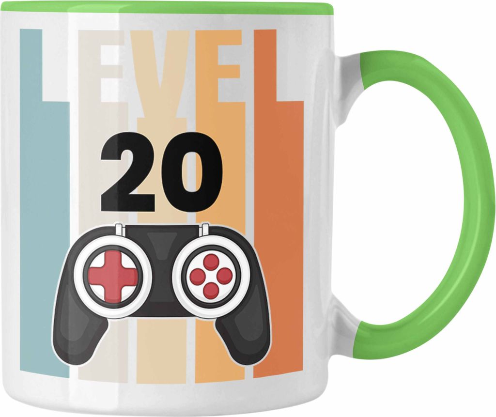 Trendation - 20. Geburtstag Tasse Gamer Jungs Jungen Produktbild 
