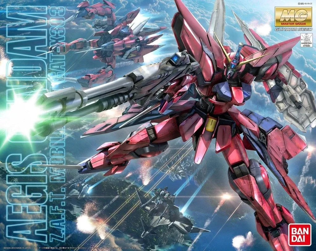Aegis Gundam MG 1/100 Bandai - Maquette Articulée et Transformable