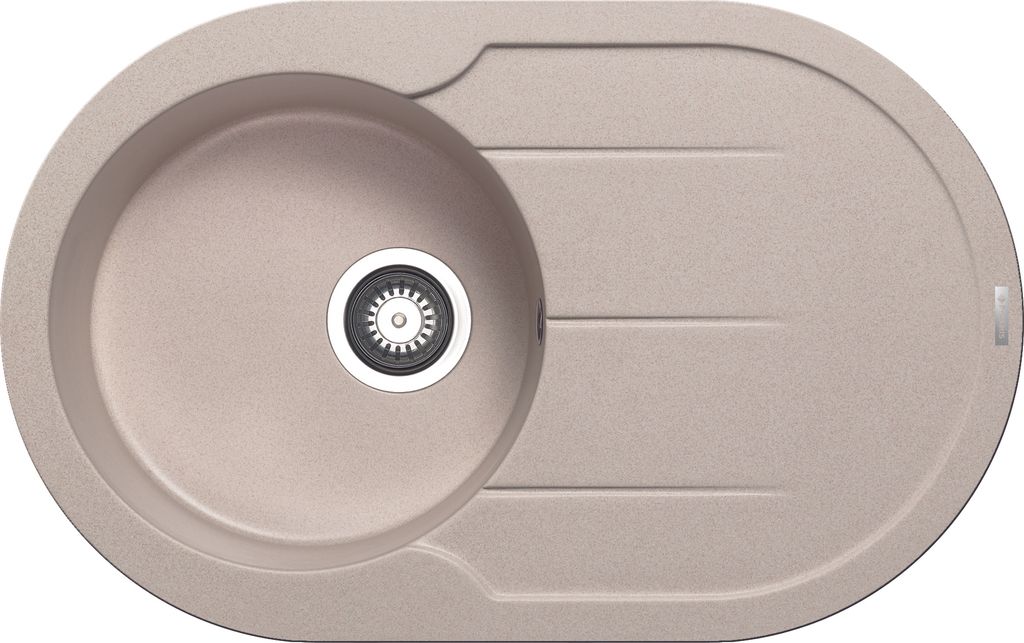 PYRAMIS ALAZIA ROUND 1 Becken Granitspüle in BEIGE / Produktbild 