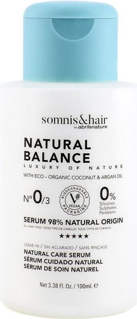 Somnis&Hair Balance Leave-In-Serum No0/3, 100 ml – Professionelle Haarpflege, Seidige Geschmeidigkeit & Feuchtigkeit ohne Ausspülen