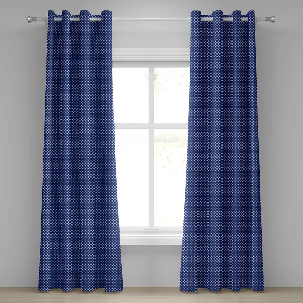 Offerta Tende Retrò ABAKUHAUS 280x225 - Stile Marino Blu Navy