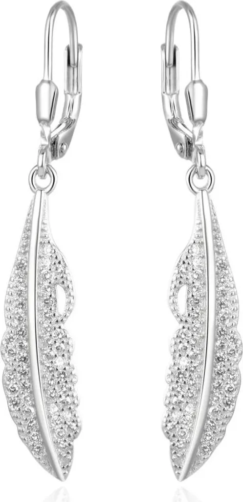 Orecchini Piuma Argento 925 AGUC2391L - Gioielli Senza Tempo Donna