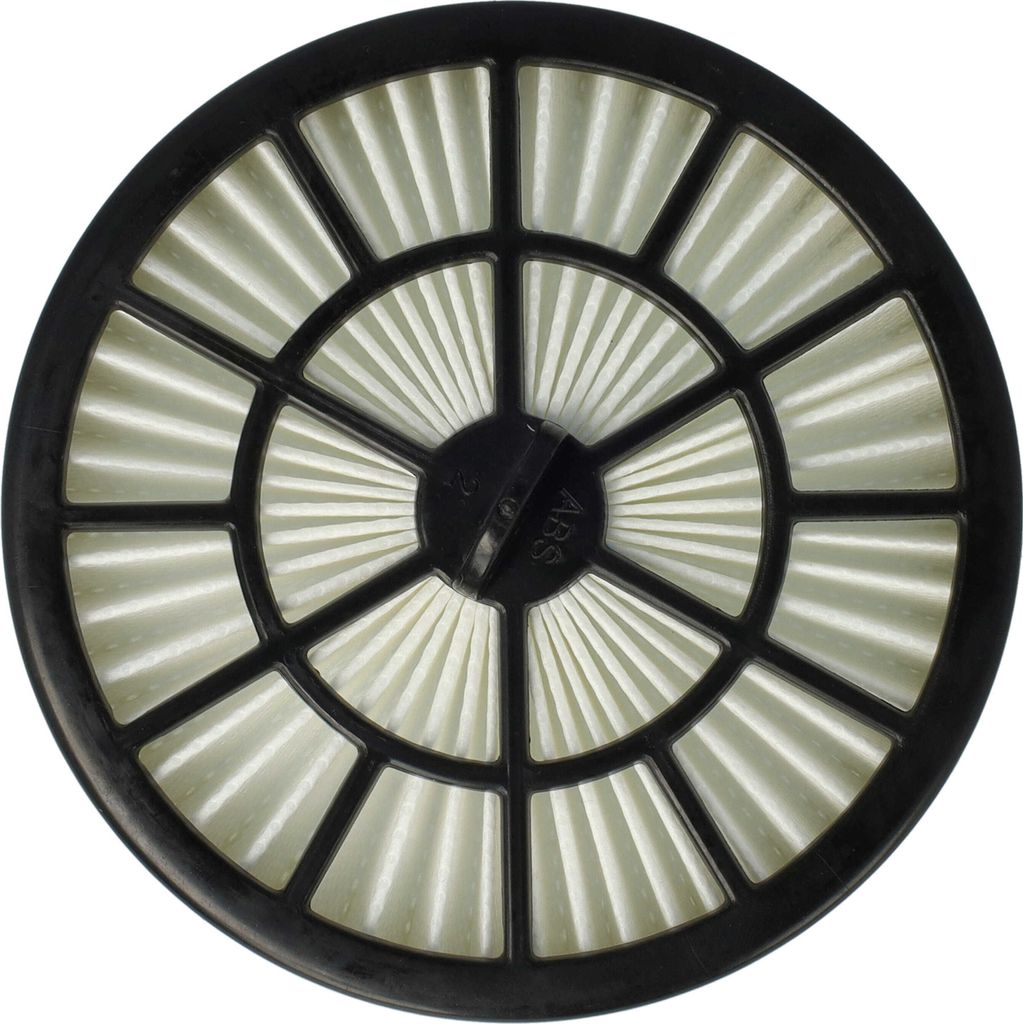 vhbw Staubsaugerfilter Ersatz für Ariete AT5166054100 für Staubsauger - HEPA-Filter Schwarz Weiß