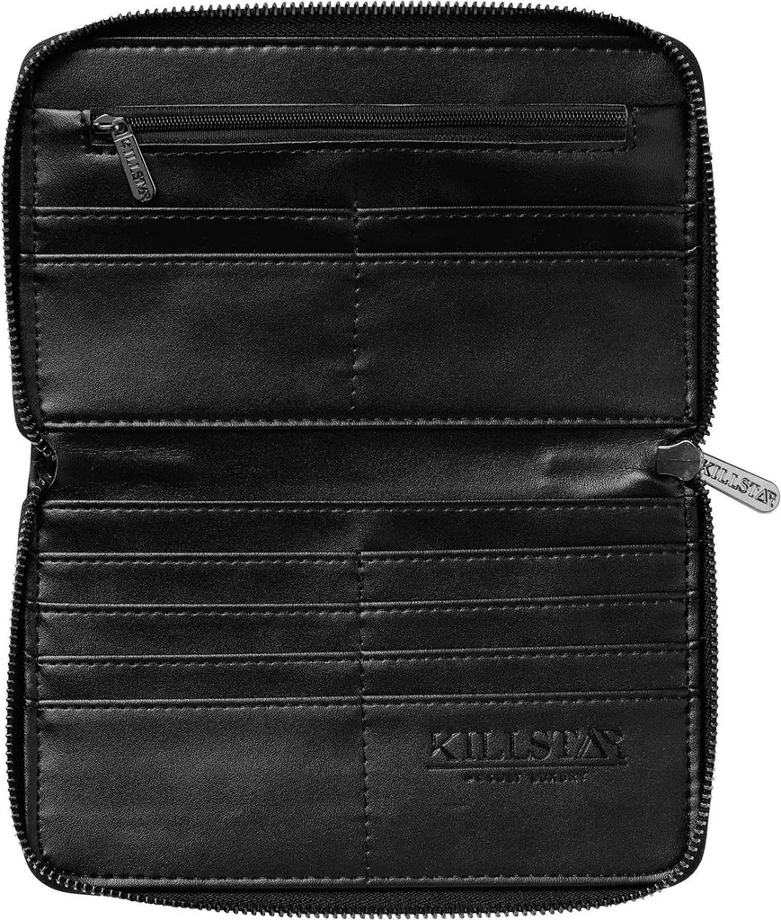 Grand Portefeuille Gothique en Simili Cuir Killstar Spellcaster Chic