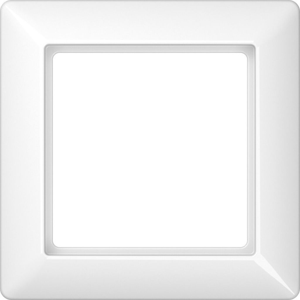 Jung AS581WW Cadre simple blanc alpin Image du produit 