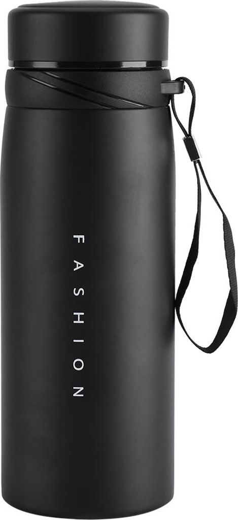Stück 900 ml Edelstahl-Thermosbecher für Wasser, Tee, Kaffee und andere Getränke (Schwarz)
