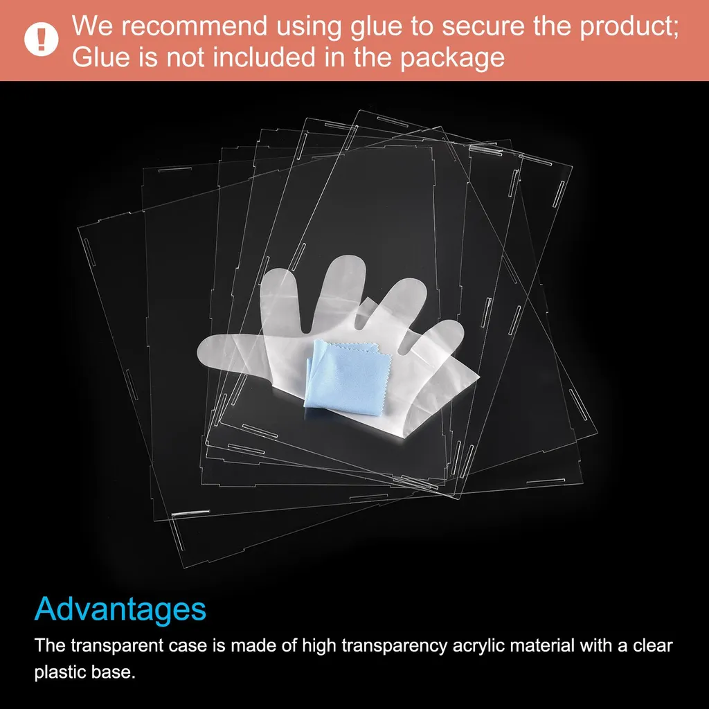 Boîte de rangement transparente pour protéger vos objets rares