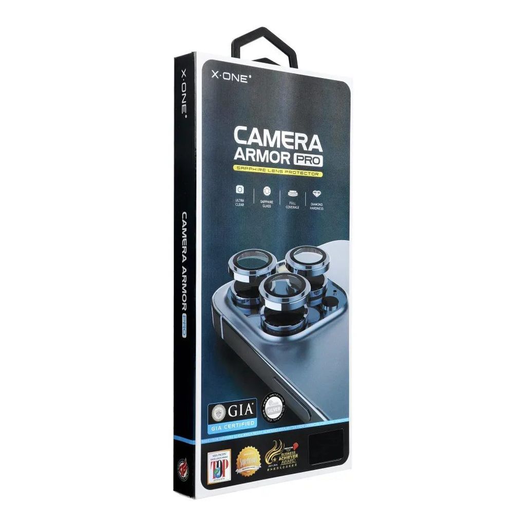 X-ONE Gehärtetes Glas passend für Kameraobjektiv Camera Armor Pro - passend für iPhone 16 Pro/16 Pro Max