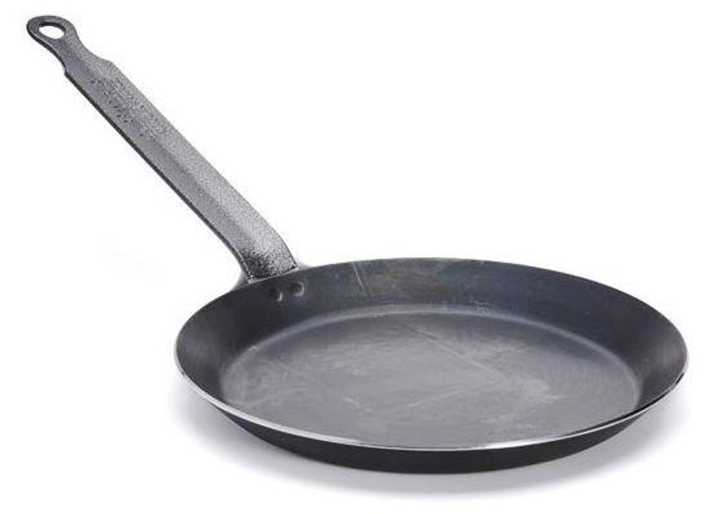 de Buyer 5303.18, Okrągły, Patelnia naleśnikowa, Czarny, Zdjęcie produktu 