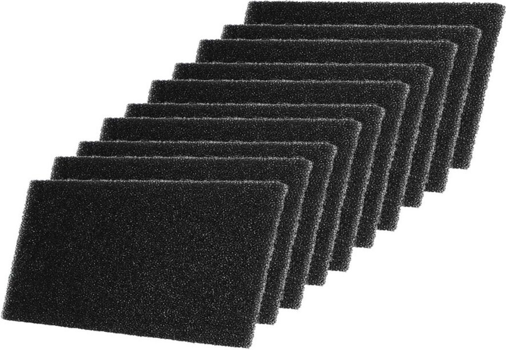 10x Schaumstoff-Filter für Bauknecht TRKA Excellence 4580 4590 580 6580 6590 TRKA Koblenz 4580 4590 580 6580 6590 TRKA Prestige 580 TRKA-HP 7671 7...