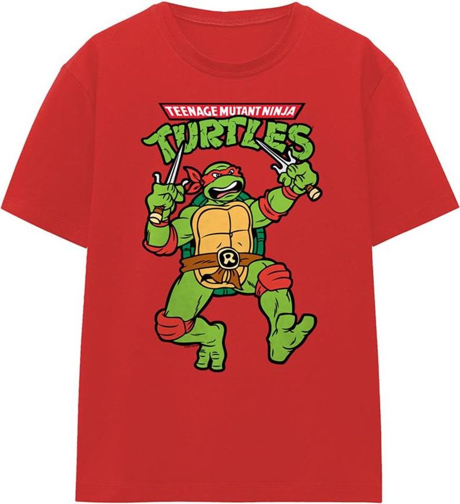 Teenage Mutant Ninja Turtles - T-Shirt für Damen TV27699 (L) (Rot)