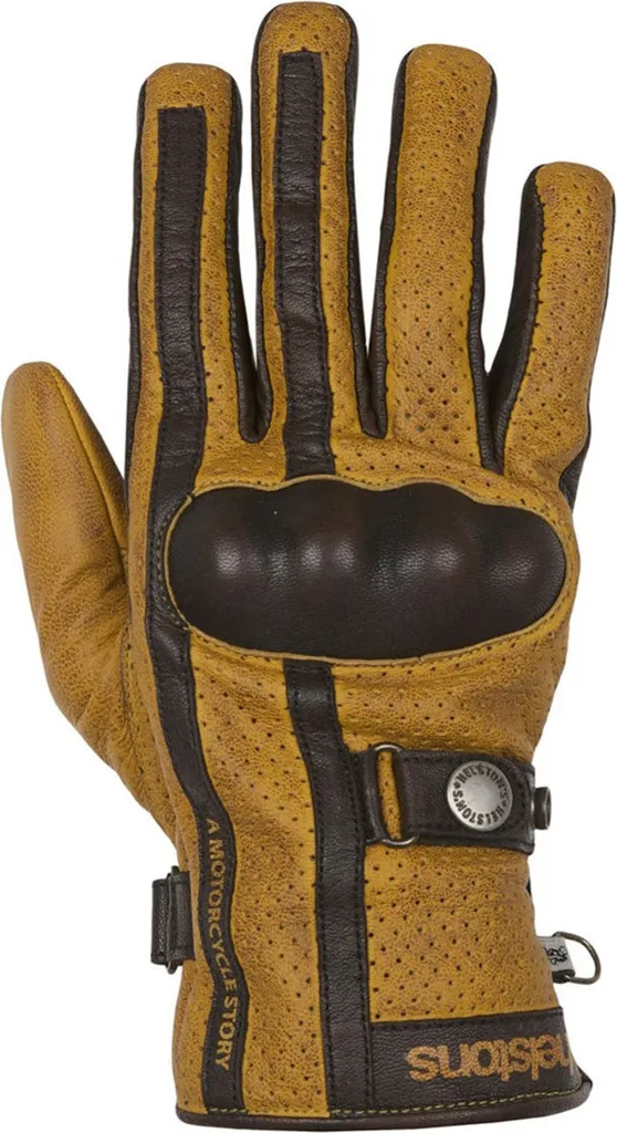 Gants Helstons Eagle 11 11 avec protection renforcée en cuir de chèvre