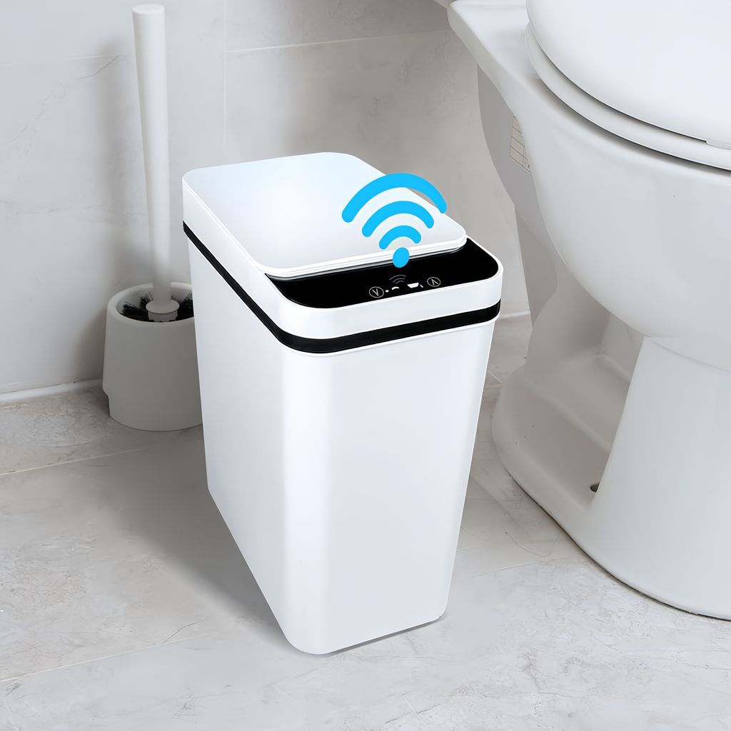 Sensor Mülleimer, Berührungsloser Mülleimer mit Deckel, No Produktbild 