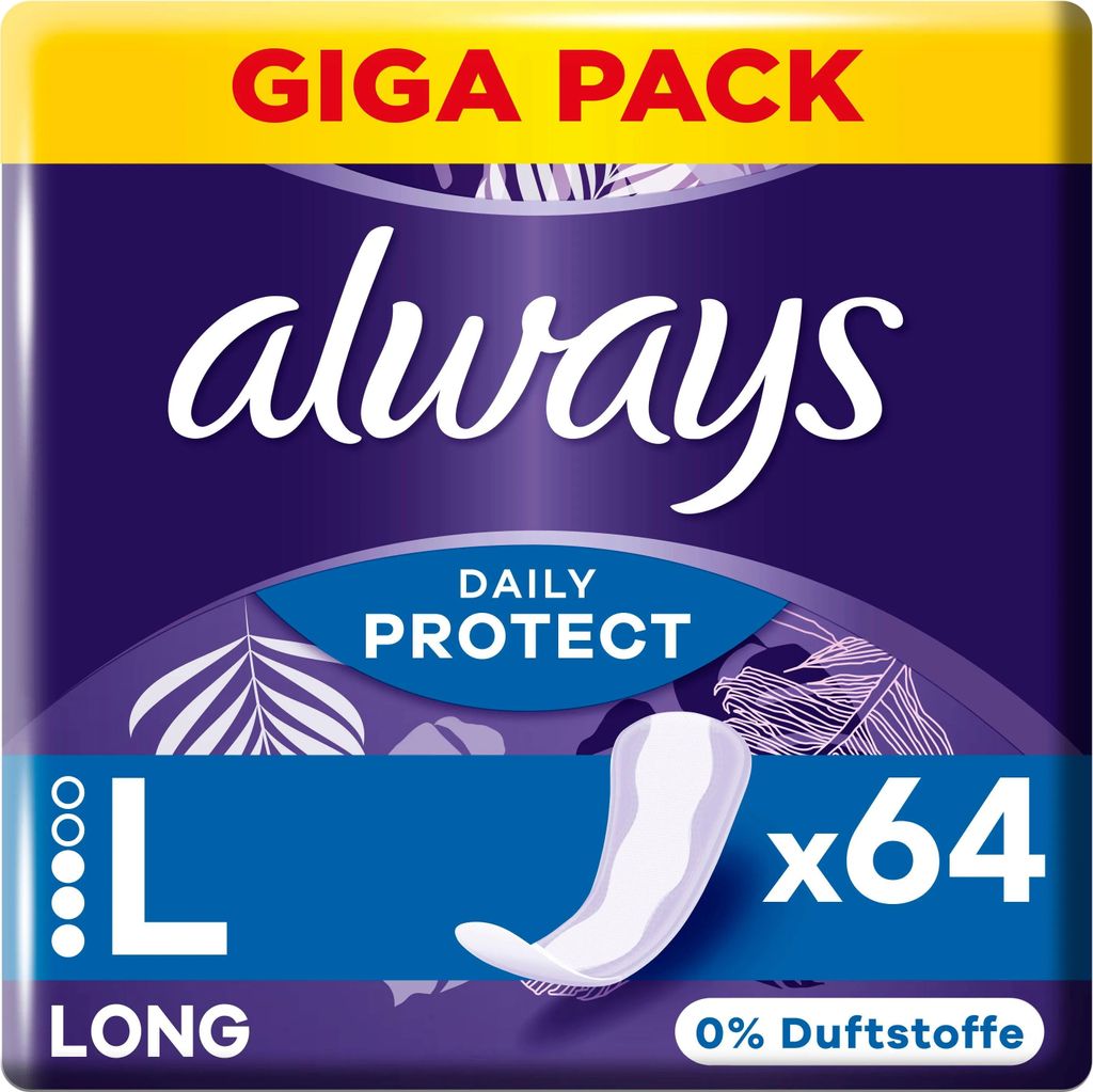 Always 64 Protection Long Giga Pack OHNE DUFT Produktbild 
