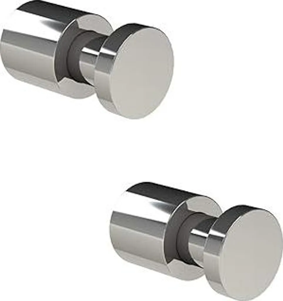 Trasforma il Bagno: Set 2 Ganci Tiger Pico Cromo - Accessori a Parete