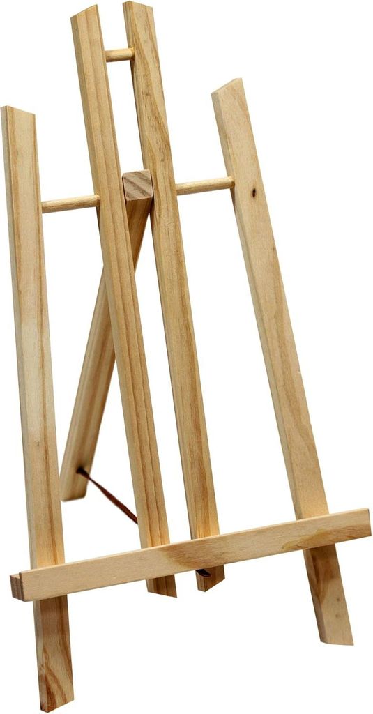 Tischstaffelei 30 cm hoch, Display-Staffelei, Deko-St?nder, Bildhalter, Sitzstaffelei