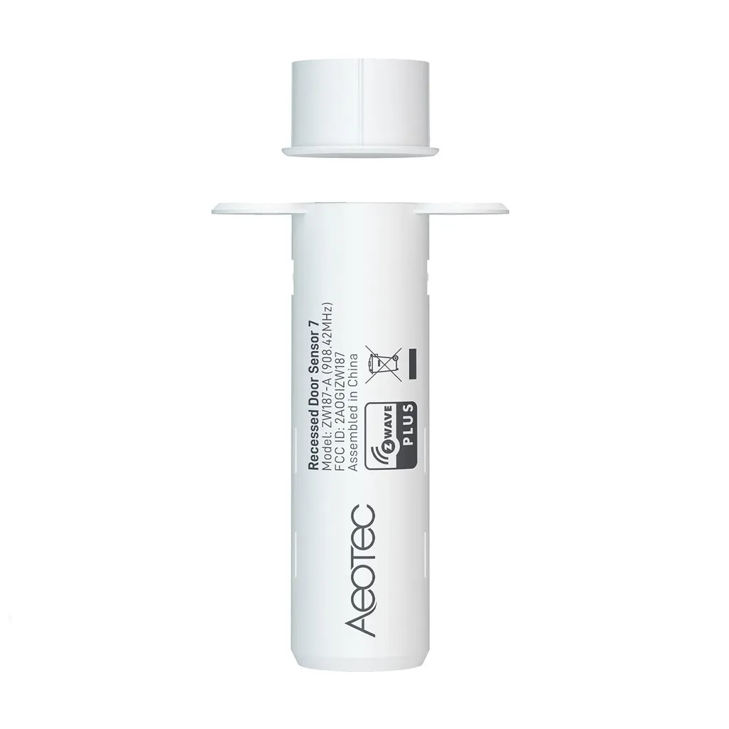 Capteur magnétique Aeotec Recessed Door Sensor 7 avec technologie Gen7