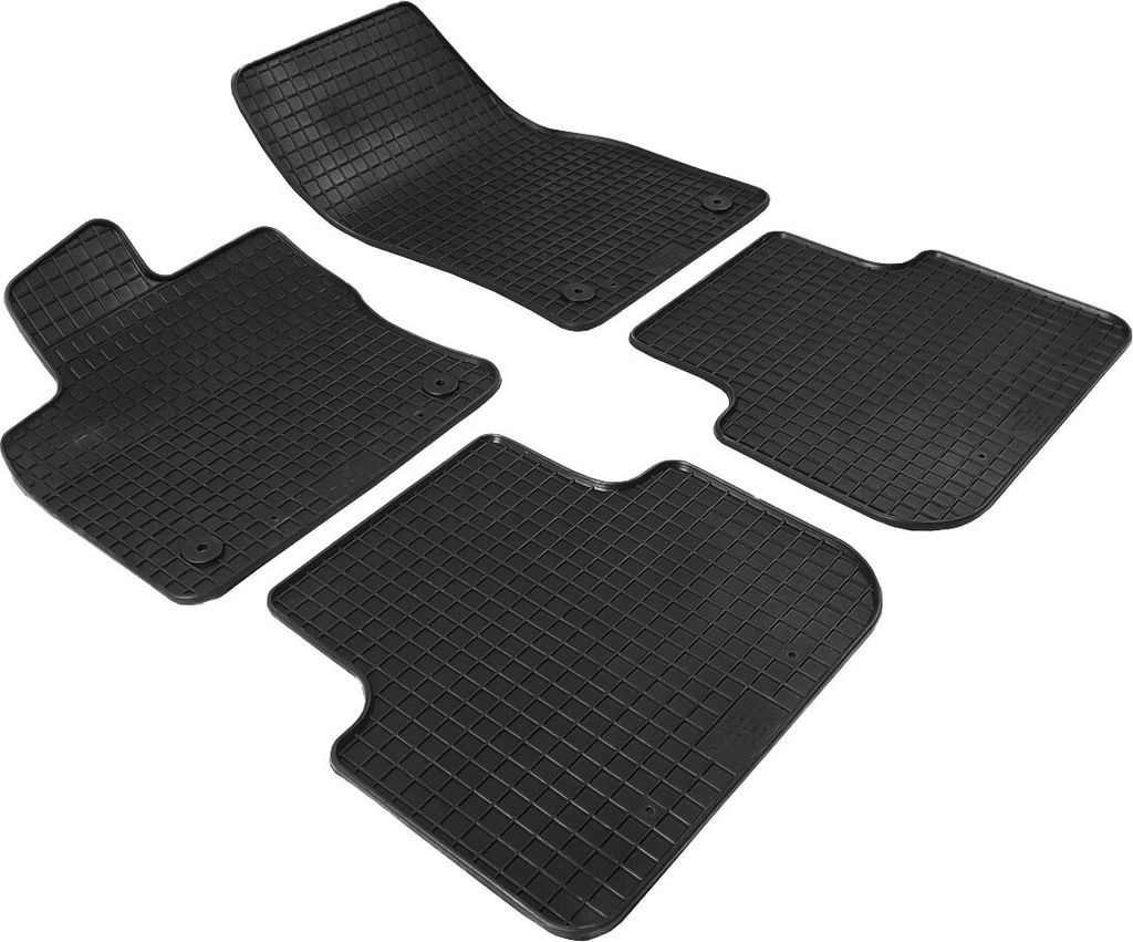 Petex rubberen vloermatset voor VW Tiguan (AD1), voor- en Productafbeelding 