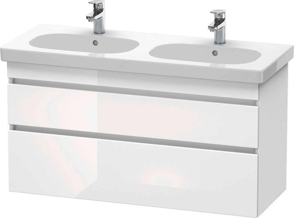 Duravit Waschtischunterbau DURASTYLE 453 x 1150 x 610 mm weiß hochglanz/weiß matt