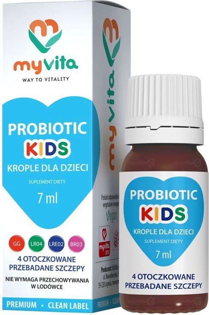 MyVita Probiotic Kids Tropfen für Kinder 7ml Produktbild 