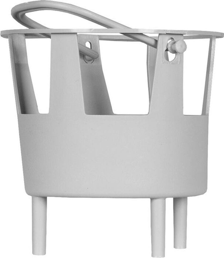 RUG Schlammeimer 316754 Gullyeimer Schlitzeimer für Hausablauf Hofablauf Ablauf seitlich