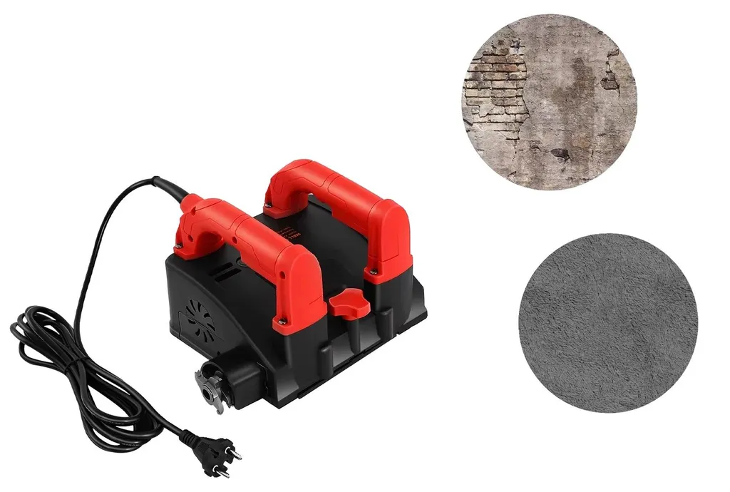Fraiseuse murale 1200W fini les saignées manuelles avec 16cm de coupe