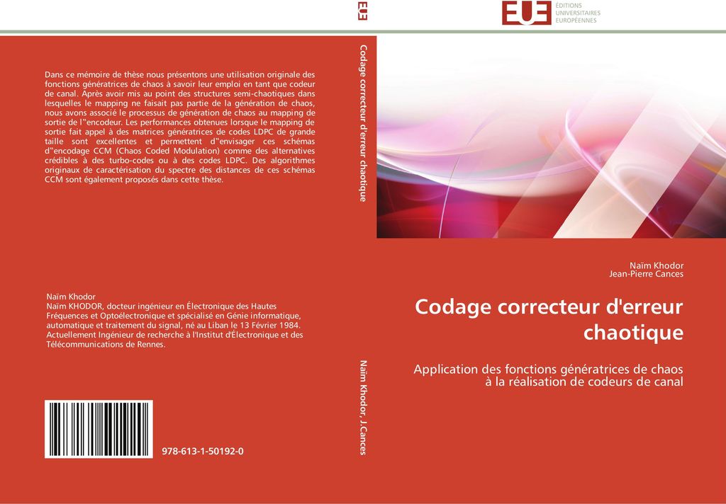 Codage correcteur d'erreur chaotique