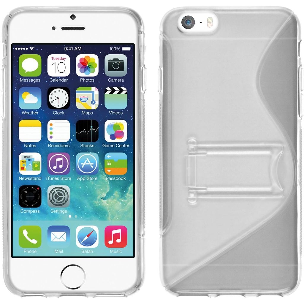 PhoneNatic Case kompatibel mit Apple iPhone 6s / 6 - clear Produktbild 