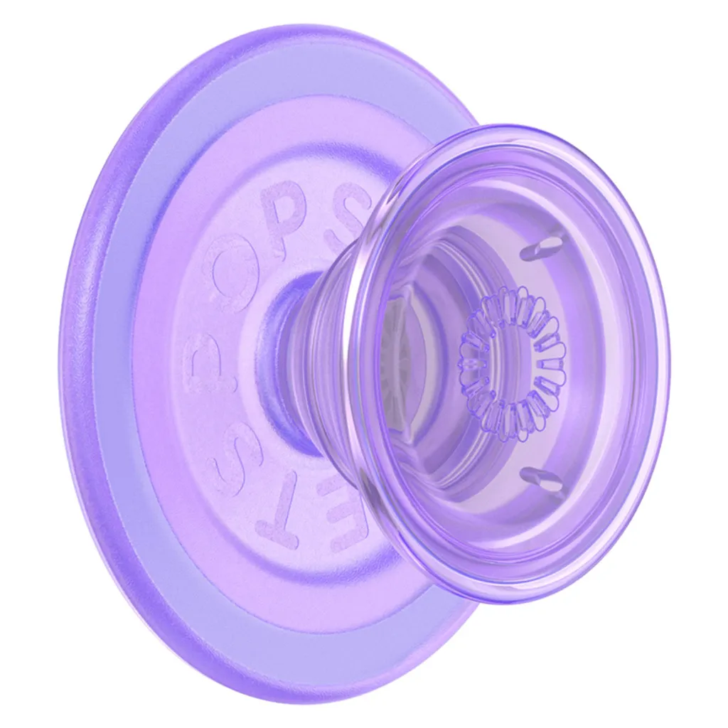Évitez les chutes avec le PopGrip MagSafe PopSockets Lavande Translucide