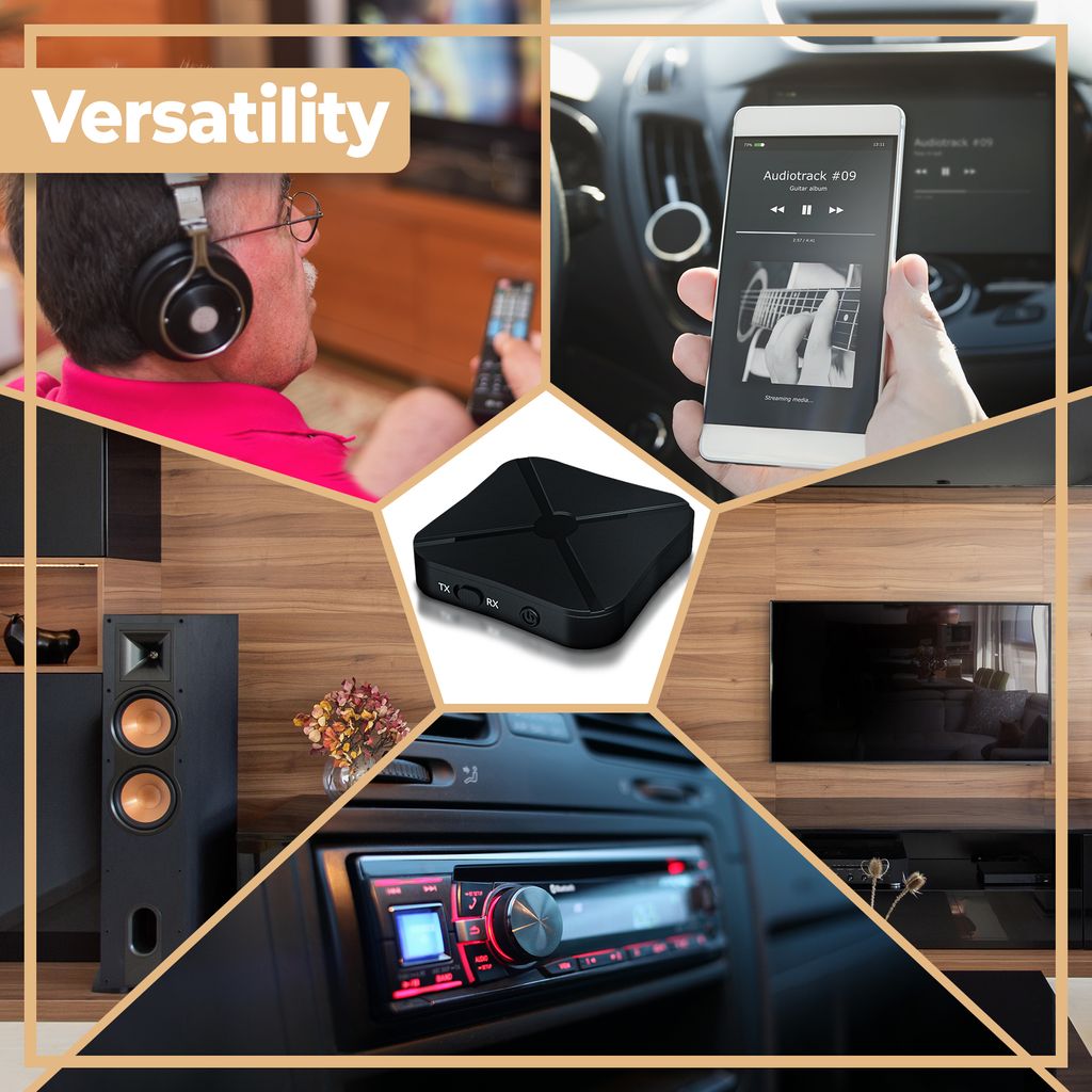 Bluetooth Sender Empfänger 2 in1  Audio Adapter 3.5mm Produktbild 24