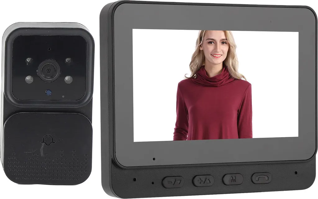 Interphone Vidéo pour Maison Connectée avec Contrôle à Distance WiFi