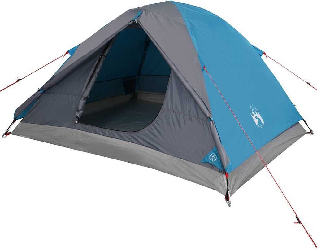 vidaXL Kuppel-Campingzelt 3 Personen Blau Wasserdicht Produktbild 