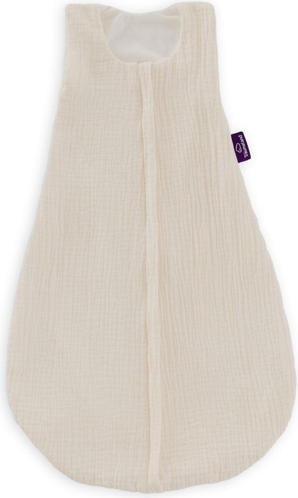 Träumeland Sommerschlafsack LIEBMICH Baumwollmusselin beige Größe 110