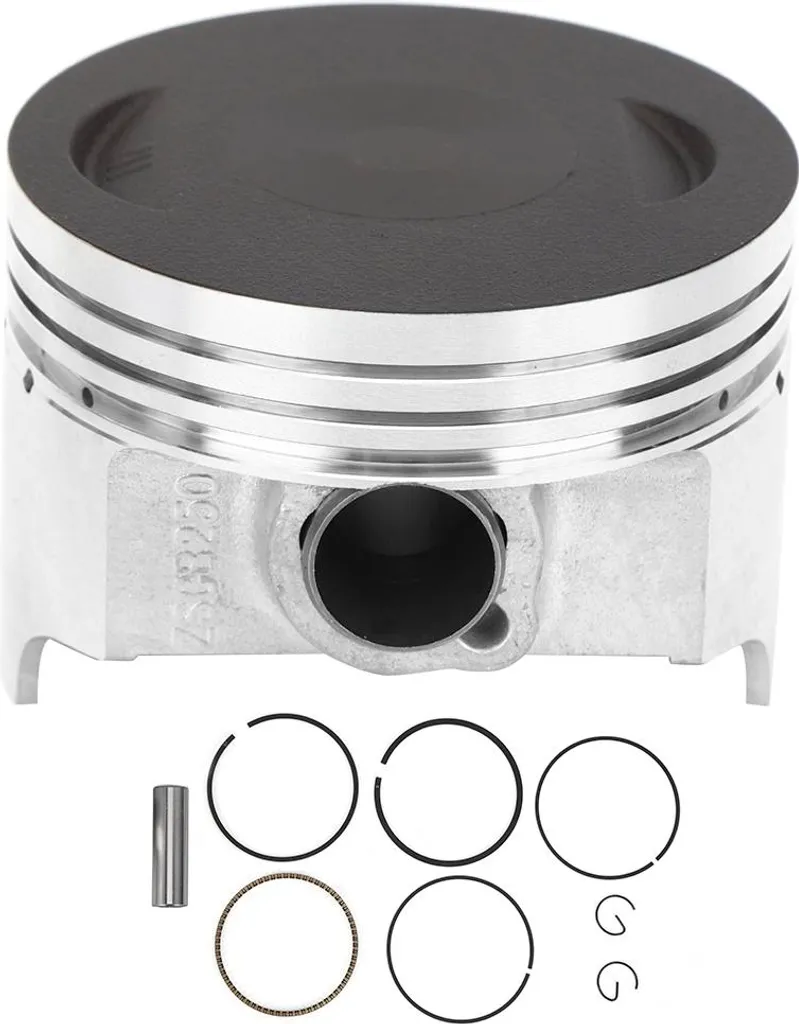 Segments piston CB250cc pour stopper la fumée et perte de puissance moto
