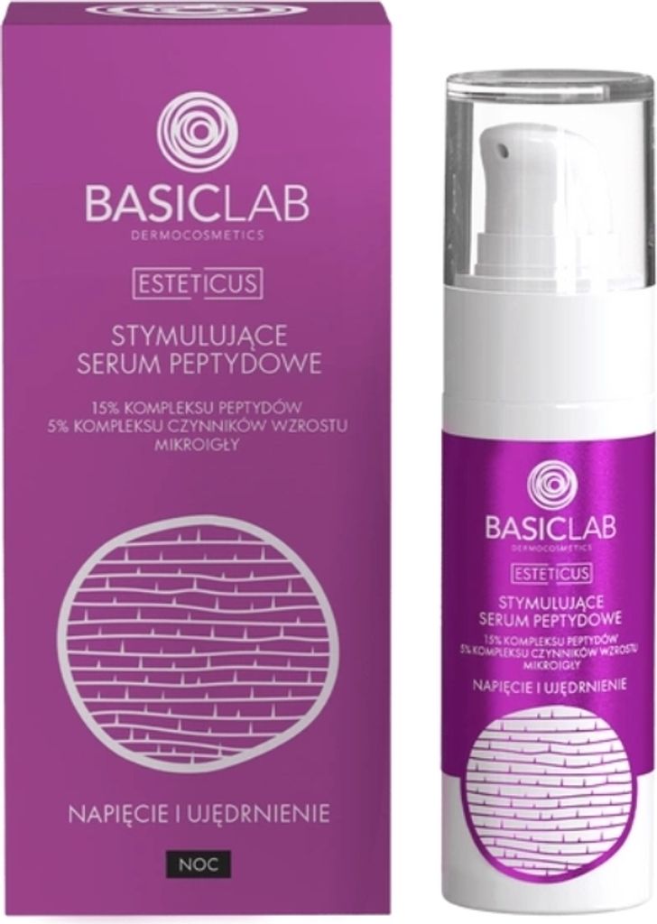 BASICLAB Peptid-Gesichtsserum – 15 % Peptidkomplex 30ml Produktbild 