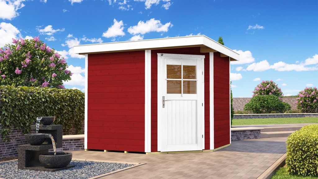 Blackmount Angle 229 Gr.2, schwedenrot B x T x H 270 x 270 x 217