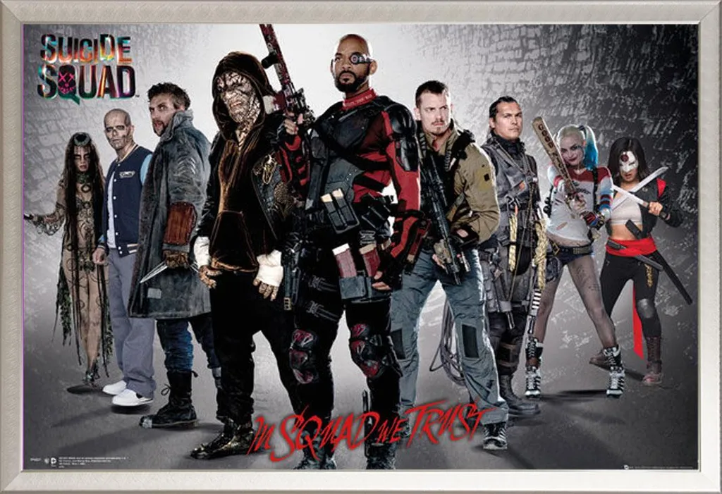 Cornice Shinsuke Maxi Alluminio per Poster Suicide Squad 61x91,5