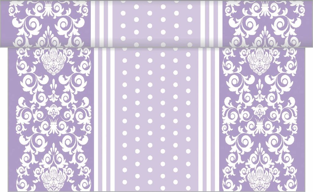Sovie HOME Tischläufer Bine in Lila aus Linclass® Airlaid Produktbild 