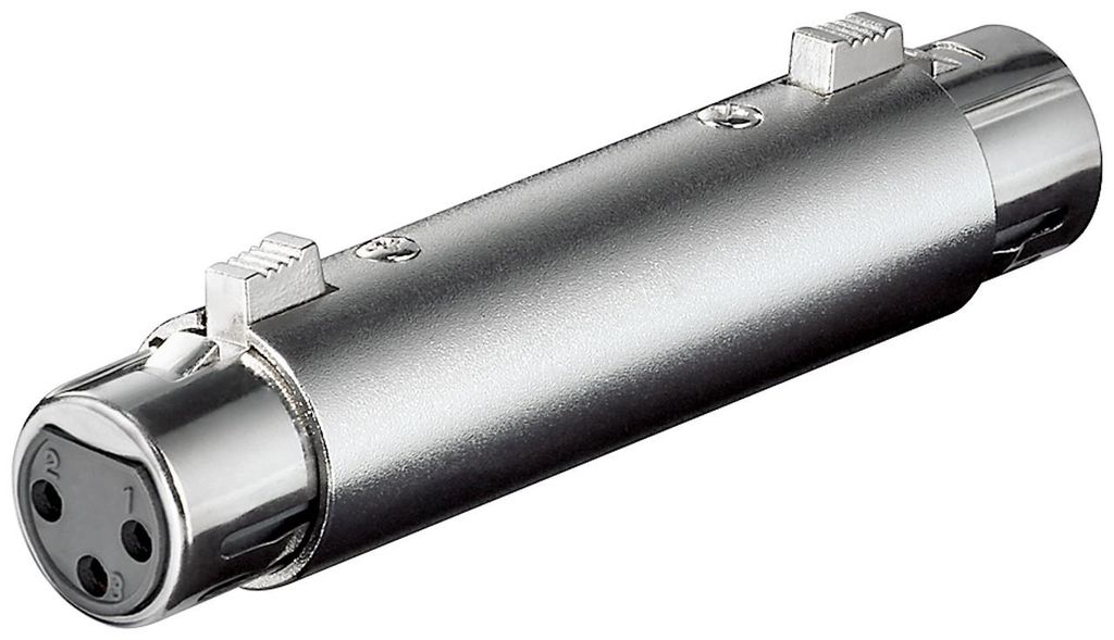 XLR adaptér/spojka, zásuvka-zásuvka Obrázek produktu 