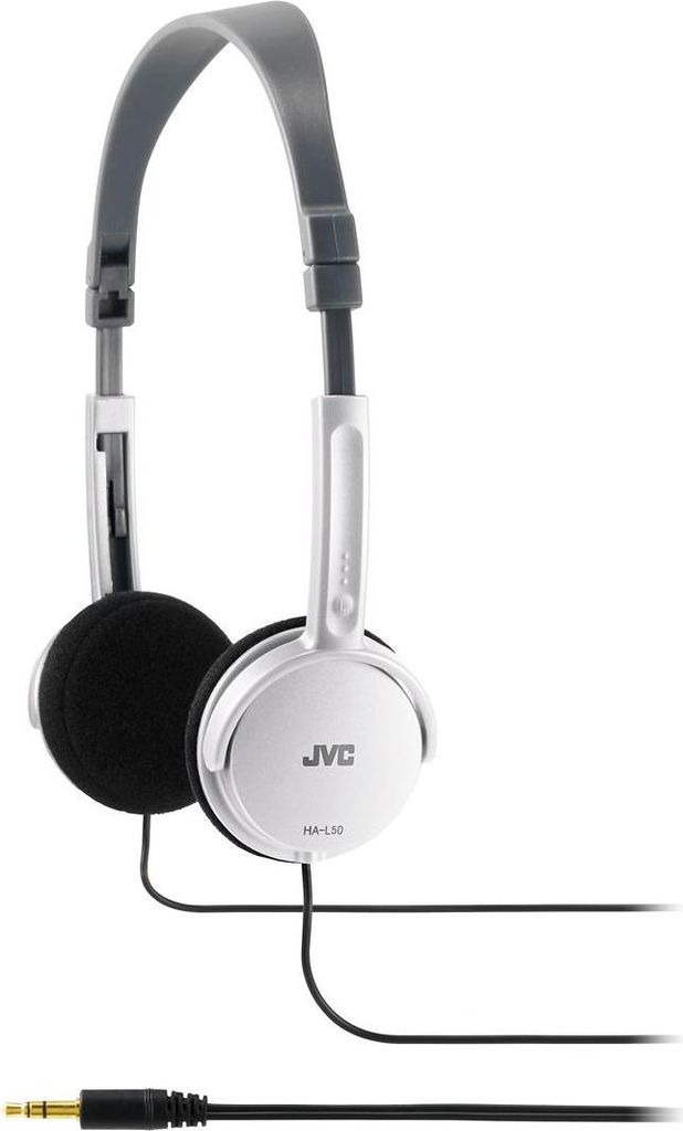 JVC HA-L50W Leichter Kopfhörer (weiß) Kabelgebundene Musik Produktbild 