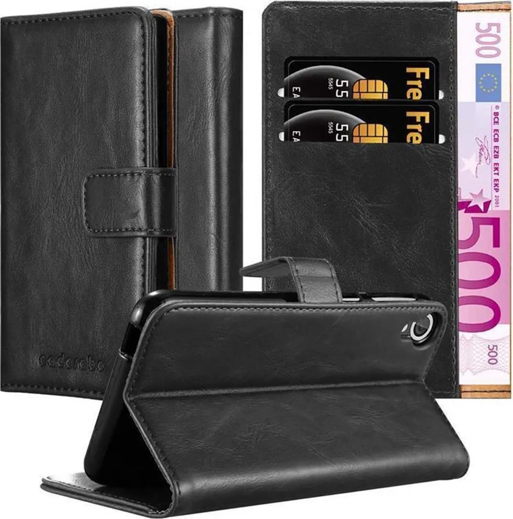 Migliore Cover HTC Desire 820 Cadorabo - Nera, Pratica e Top