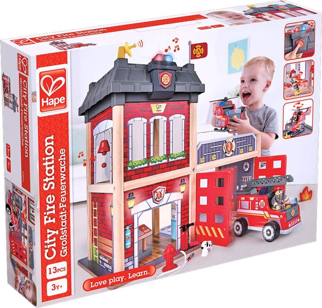 Hape Großsstadt Feuerwehr Produktbild 