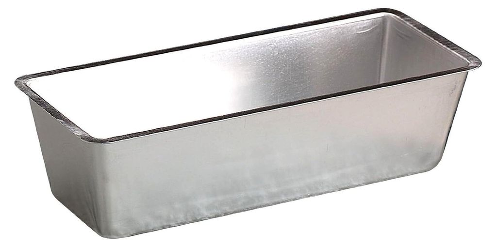 Pentole Agnelli Backform Königskuchen, aus Aluminium, Silber 30 cm Edelstahl