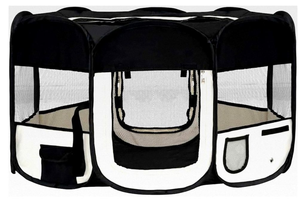 Faltbarer Welpenlaufstall 145x145x61 cm für Hunde