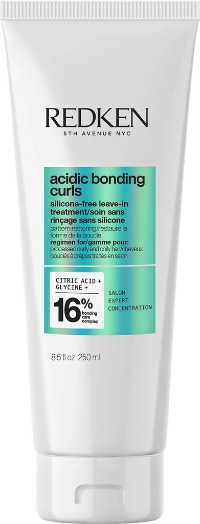 Redken Acidic Bonding Curls Silicone-Free Leave-In Treatment Pflege ohne Spülung für lockiges und krauses Haar 250 ml
