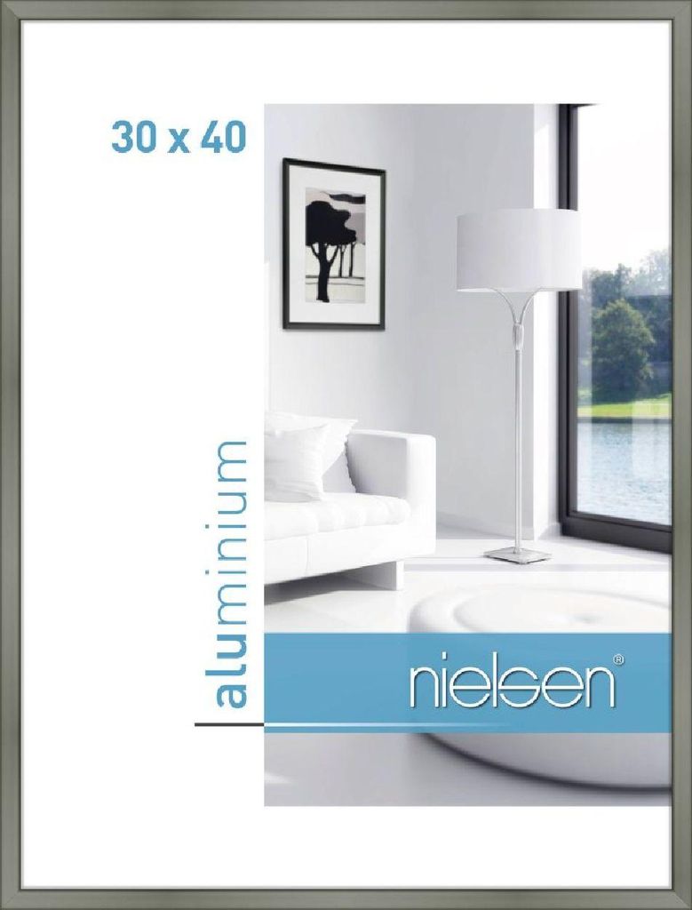 Nielsen Telaio in alluminio Classic 30x40 cm platino Immagine del prodotto 